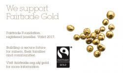 Registered to use Fairtrade gold